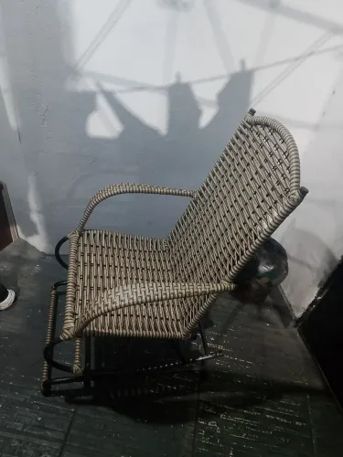 Vendo uma cadeia de balanço