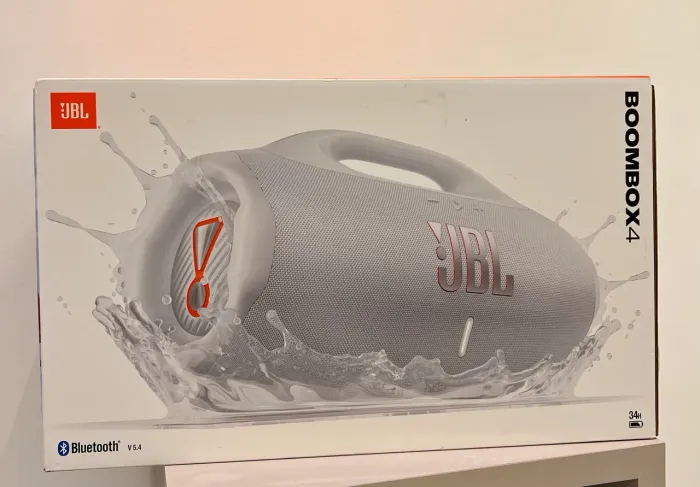 JBL Boombox 4 Branca Lacrada Nota Fiscal e Garantia