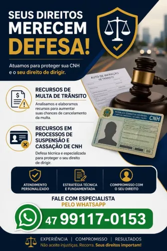 ? Sua CNH está em risco? Não fique parado! ? Entre em contato e faça um orçamento gratis