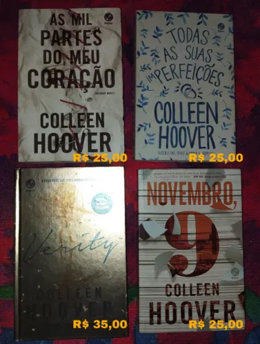 Livros Colleen Hoover