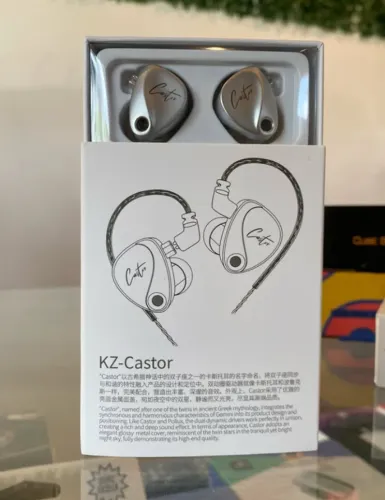 fone para palco profissional kz castor com tunning
