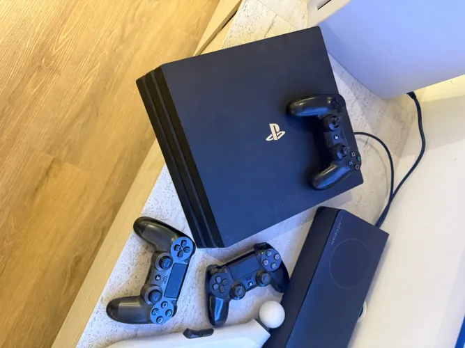 Ps4 PlayStation 4 pro 4k + acessórios + jogos 