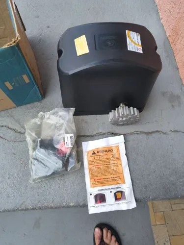Motor de portão novo