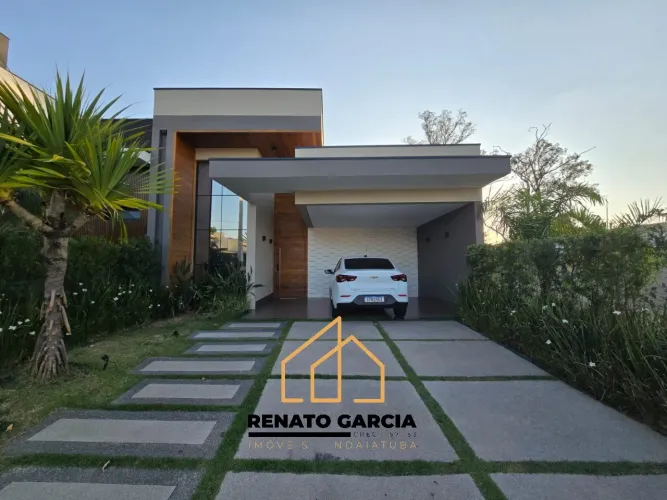 Casa em Condomínio à Venda em Indaiatuba-SP, Jardim Bréscia: 3 Quartos, 1 Suíte, 2 Salas, 