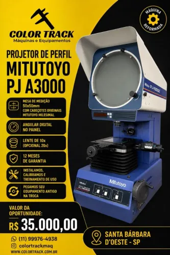 Projetor de Perfil PJ-A3000 Mitutoyo