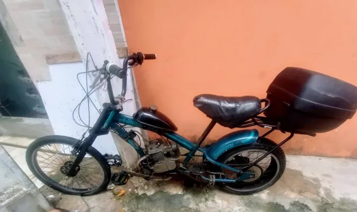 Bicicleta chopper motorizada