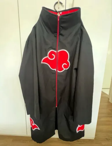Capa Roupão Akatsuki Naruto Cosplay perfeito fãs da série Campinas Cambuí