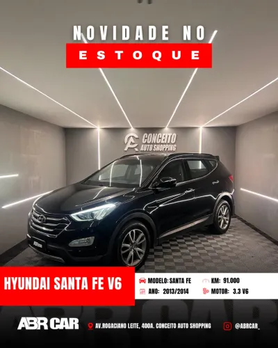 Hyundai Santa Fe GLS 3.3 V6 4X4 Tiptronic 2014