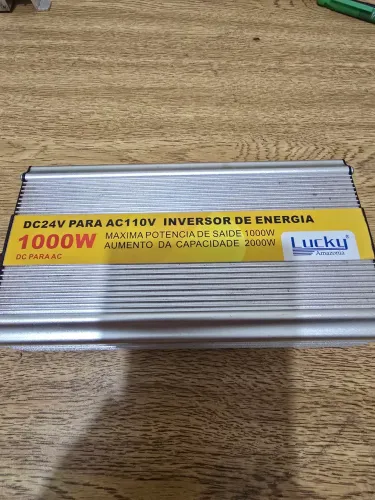Inversor DC24v para AC127v 1000w