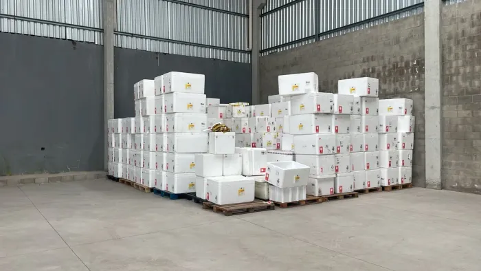 CAIXA DE ISOPOR 120 LITROS