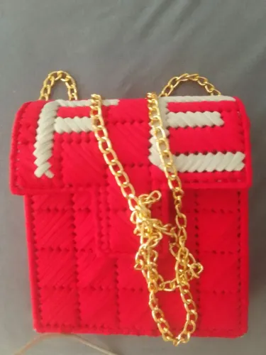 Bolsas em crochê 