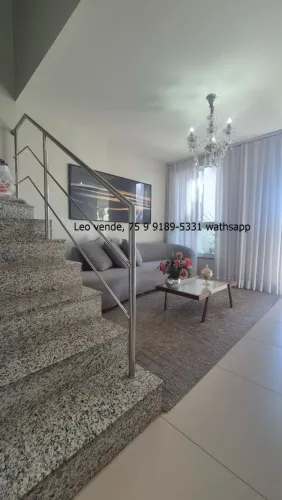 Leo vende,  linda casa, bairro Sim, 3 suítes, closet , piscina, goumert 