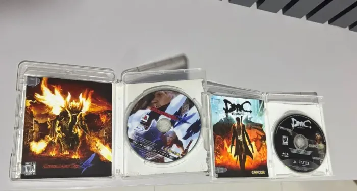 Jogos Ps3 Devil May Cry 4 E Dmc CIB