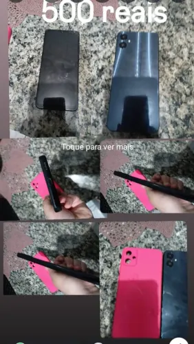 Vendo sansung A05 unico dono funcionando normal sem considerações aceito dinheiro ou pix