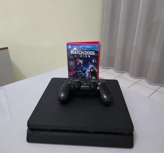 PS4 modelo slim 1 TB 90 dias de garantia