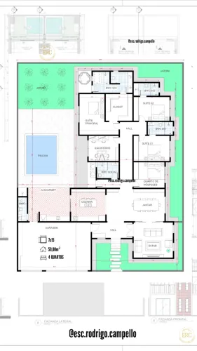 Projeto Arquitetônico Residencial