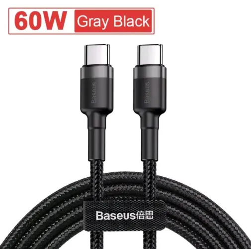 Cabo Baseus 60w Tipo C