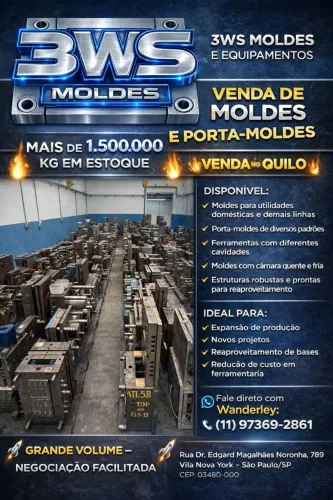MOLDES INJEÇÃO PLASTICA - LINHA UTILIDADES DOMESTICA