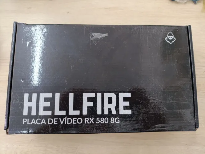 Rx 580 8g hellfire. 1 mês de uso
