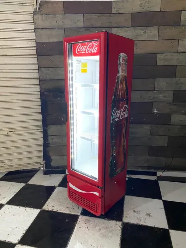 Expositora de bebidas Slin porta de vidro coca entrega grátis