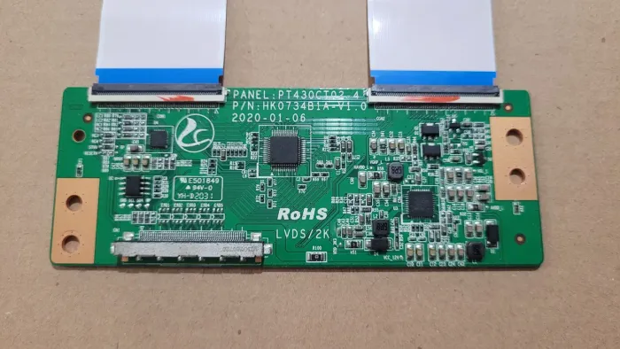Placa T-CON / TCON p/ TV Multilaser TL024