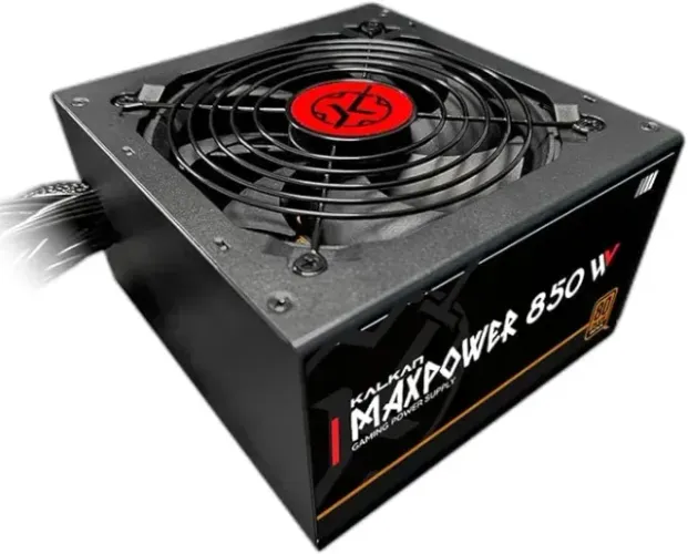 Fonte ATX 3.1 850W Kalkan MaxPower PFC Ativo 80+ Bronze, Cabo Flat - WZetta