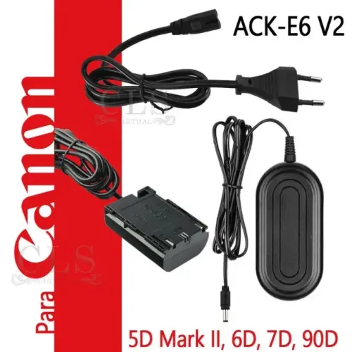 Canon fonte AC adaptador  para Canon 5d Mark Iv 5ds 70d 80d