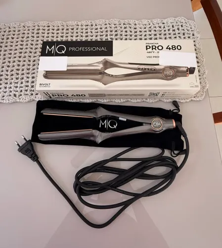 Prancha MQ Professional Pro 480 Bivolt - Semi Nova, Usada Apenas 2 Vezes