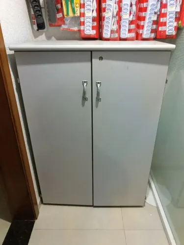 Armário de Escritório sem chaves 3 prateleiras