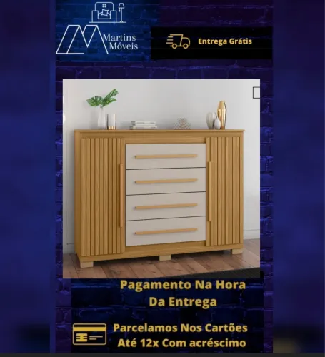 GRANDE PROMOÇÃO COMODA 08 GAVETAS GIGANTE POQUEMA ENTREGA GRATIS ACEITA CARTÃO