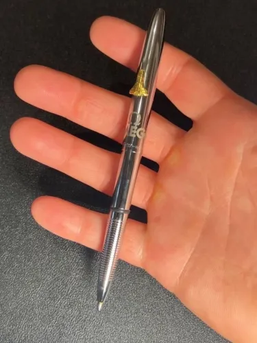 caneta fisher space pen bullet omega nasa edição especial 100% original