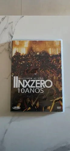 DVD original NX Zero - Multishow Ao Vivo 10 Anos.