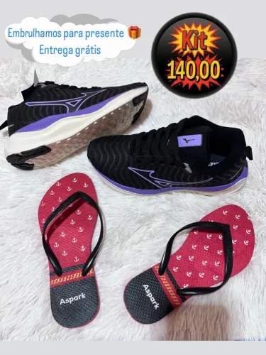 Kit Presente tênis+sandalia