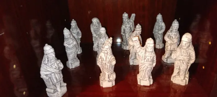 Esculturas em gesso profetas Aleijadinhos.