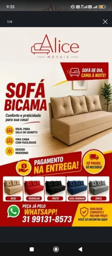 PROMOÇÃO BICAMA COM ENCOSTO!
