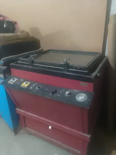 Gravadora de chapa meia folha.