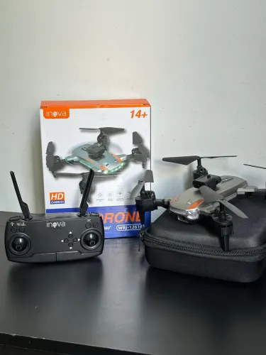 Drone Semi Profissional 4K 1080p Com Sensor 