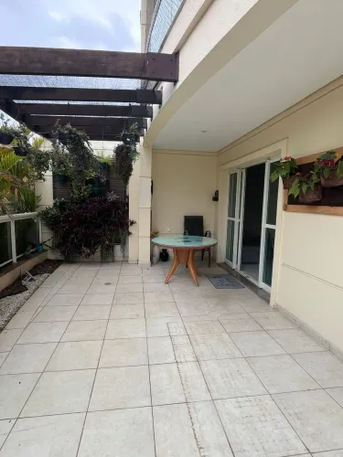 Apartamento Garden no Resort Tamboré mobiliado 133m²