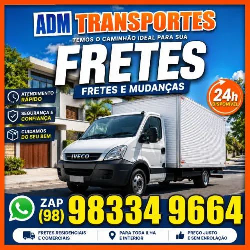 Frete e Mudanças com Caminhão Baú | Atendimento Ágil e Seguro 