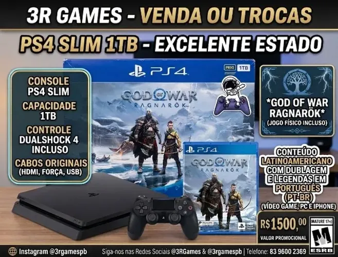 Pack Ps4 Ragnarok