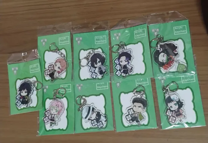 Demon slayer Kimetsu no yaiba anime chaveiro