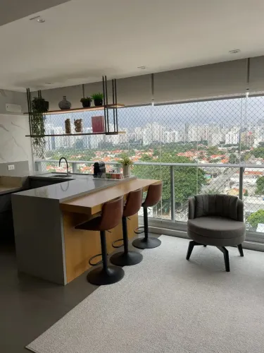 108464 132 m³ Mobiliado 2 Suítes com duas vagas Brooklin