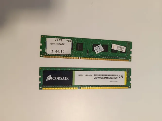 kit memória ram corsair 2x4gb