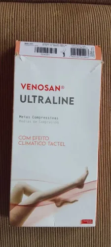 Venosan Ultraline (Meia de Compressão/Preta)