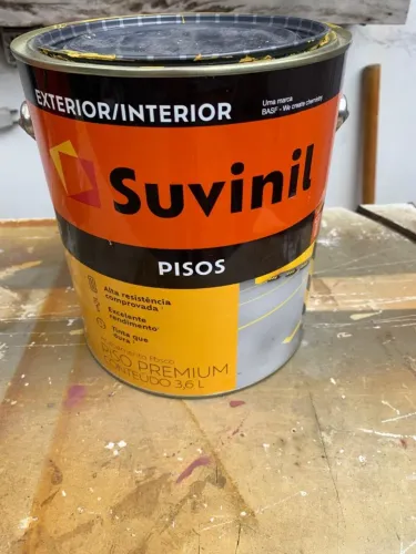 Tinta de Piso Suvinil 3,6L - Amarela