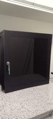 Mini Rack de Parede padrão 19 polegadas