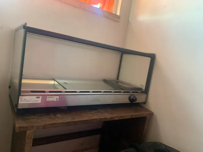 Estufa EVR Vitrine Para Salgados 5 Bandejas Titã
