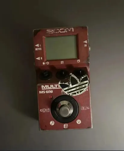 Pedal Zoom MS60 B- Multiefeitos para Contrabaixo