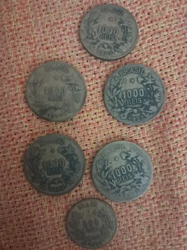 Moedas antigas 1927 (6 unidades)