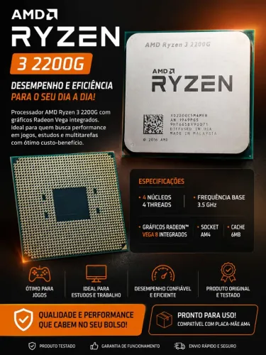 Ryzen 3 2200g